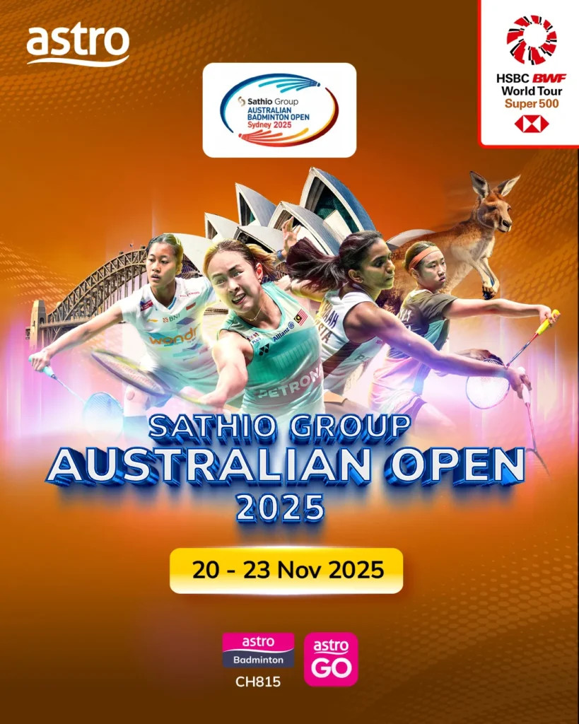 BWF Australian Open 2025: Jadual & Keputusan Terkini 2 Australian Open 2025 By Ebantuan.my