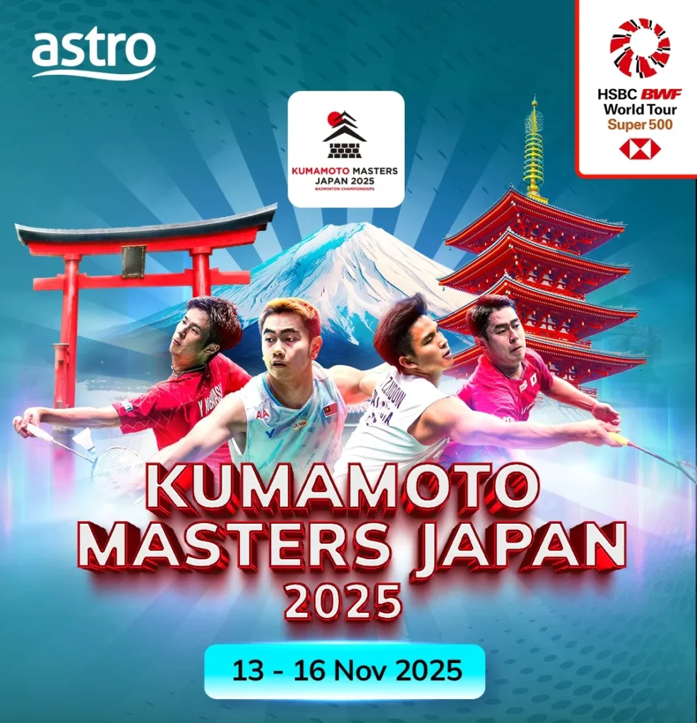 Kumamoto Masters Japan 2025: Jadual & Keputusan Terkini 2 Kumamoto Masters Japan 2025