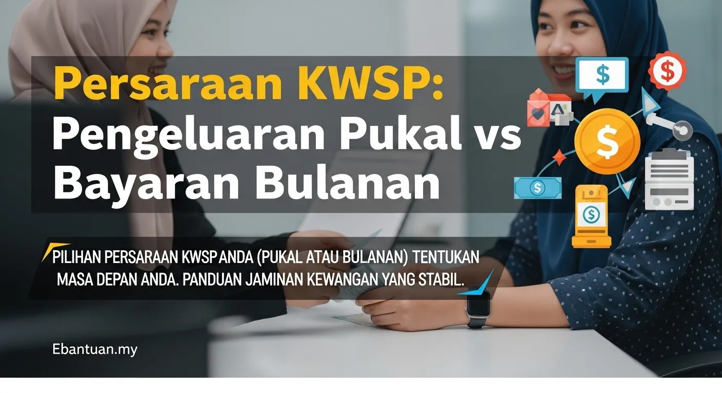 Persaraan KWSP: Pengeluaran Pukal vs Bayaran Bulanan