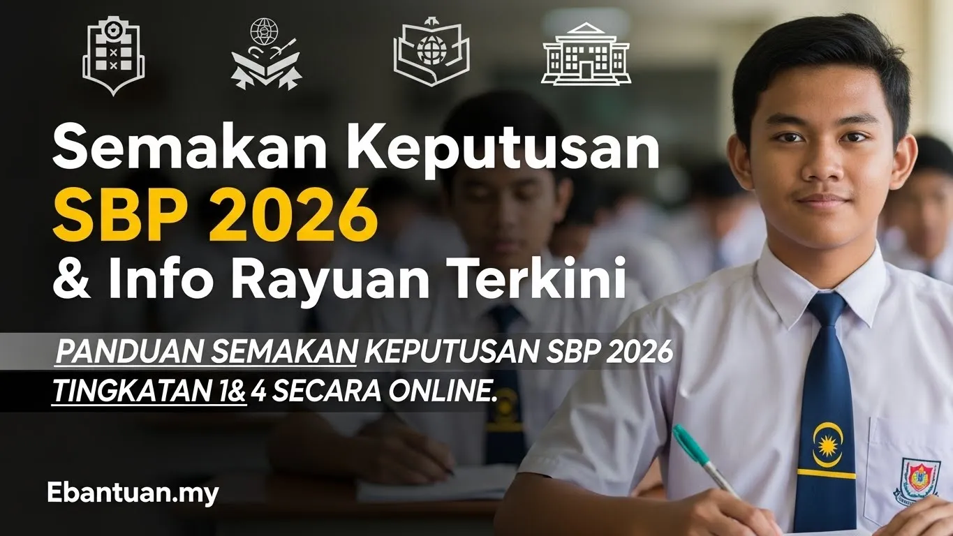 Semakan Keputusan SBP 2026 & Info Rayuan Terkini 1 Semakan Keputusan SBP 2026 Info Rayuan Terkini