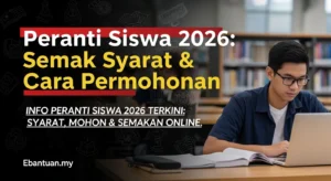 Peranti Siswa 2026 Semak Syarat & Cara Permohonan