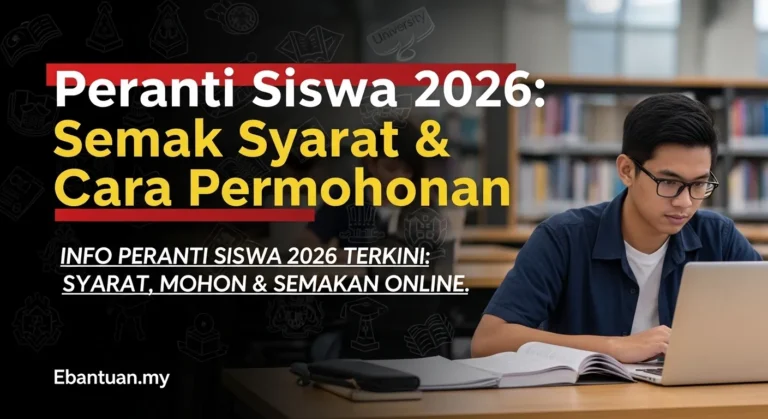Peranti Siswa 2026 Semak Syarat & Cara Permohonan