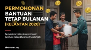 Permohonan Bantuan Tetap Bulanan (MAIK) Kelantan 2026
