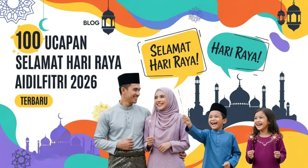 100 Ucapan Selamat Hari Raya Aidilfitri 2026