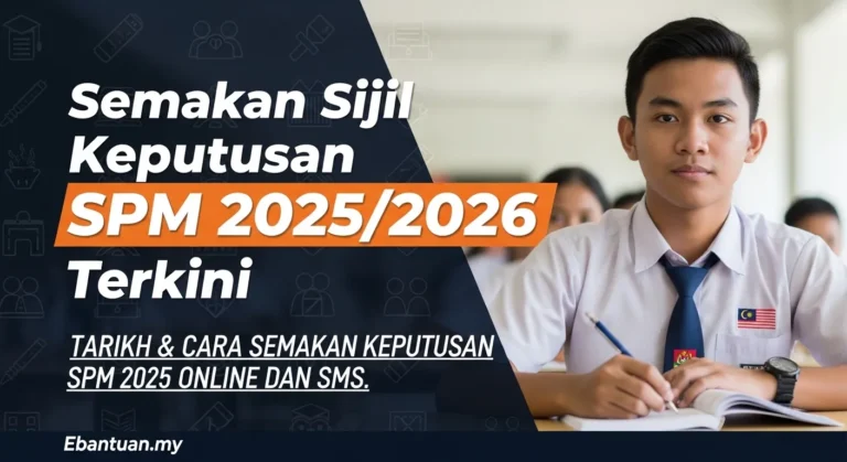 Semakan Sijil Keputusan SPM 2025 2026 Terkini