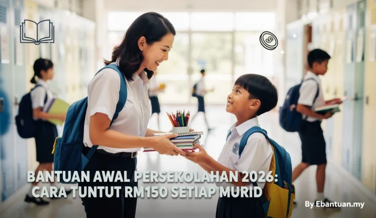Bantuan Awal Persekolahan 2026: Cara Tuntut RM150 Setiap Murid