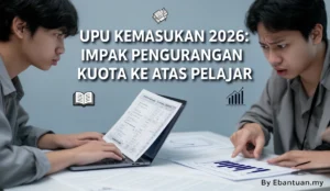 UPU Kemasukan 2026: Impak Pengurangan Kuota ke atas Pelajar