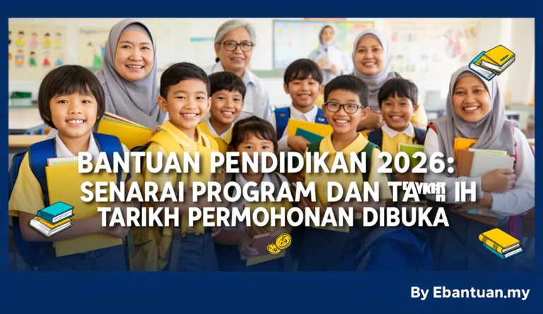 Bantuan Pendidikan 2026: Senarai Program dan Tarikh Permohonan Dibuka