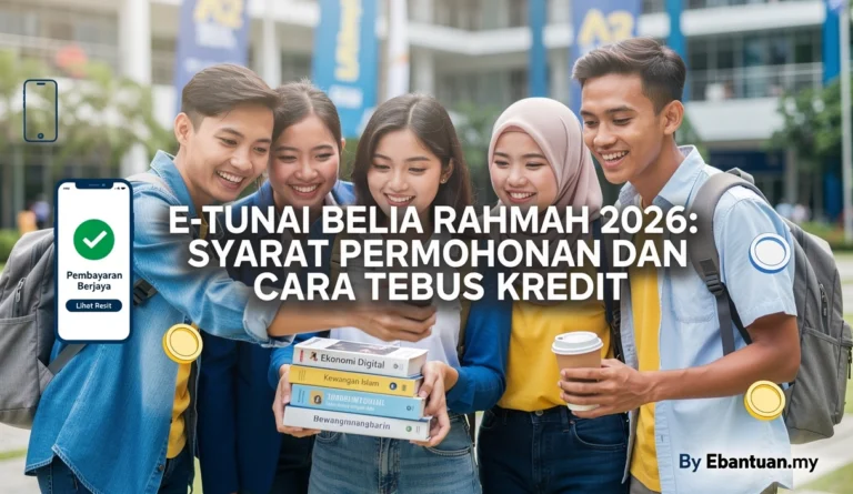 E-Tunai Belia Rahmah 2026: Syarat Permohonan dan Cara Tebus Kredit