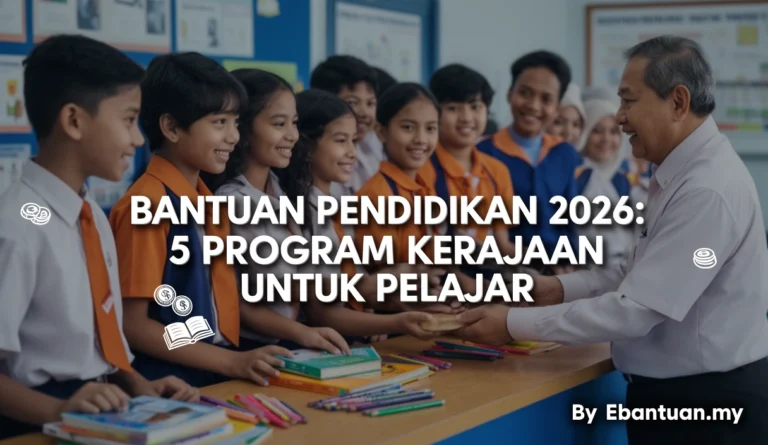 Bantuan Pendidikan 2026: 5 Program Kerajaan untuk Pelajar