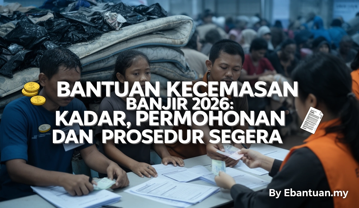 Bantuan Kecemasan Banjir 2026: Kadar, Permohonan dan Prosedur Segera