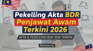 Pekeliling Akta BDR Penjawat Awam Terkini 2026