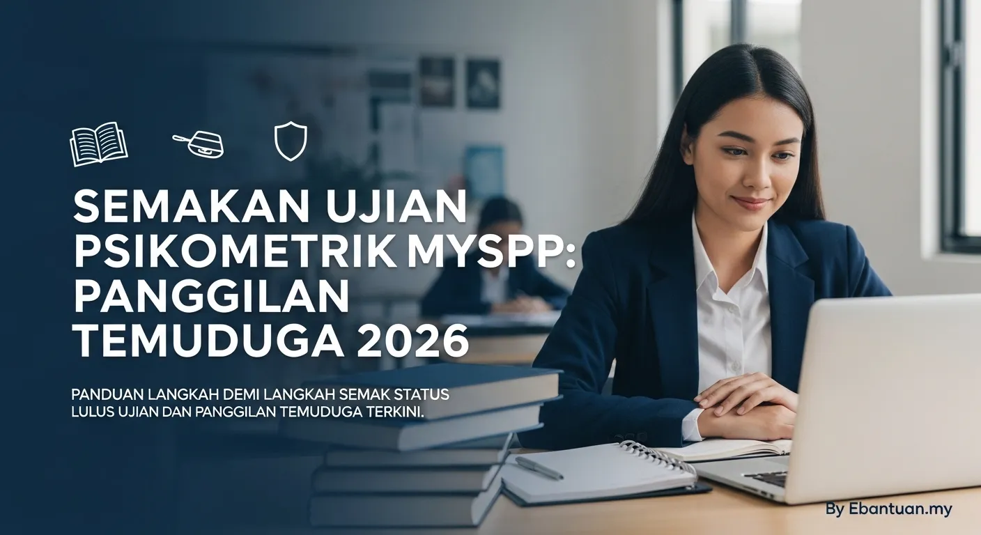 Semakan Ujian Psikometrik MySPP Panggilan Temuduga 2026