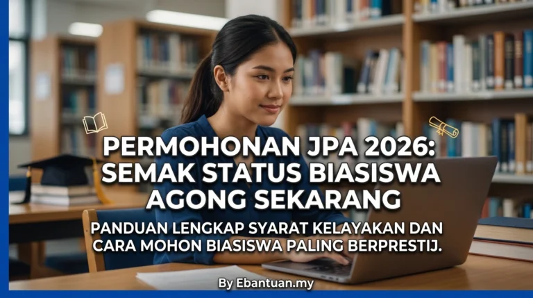 Permohonan JPA 2026: Semak Status Biasiswa Agong Sekarang