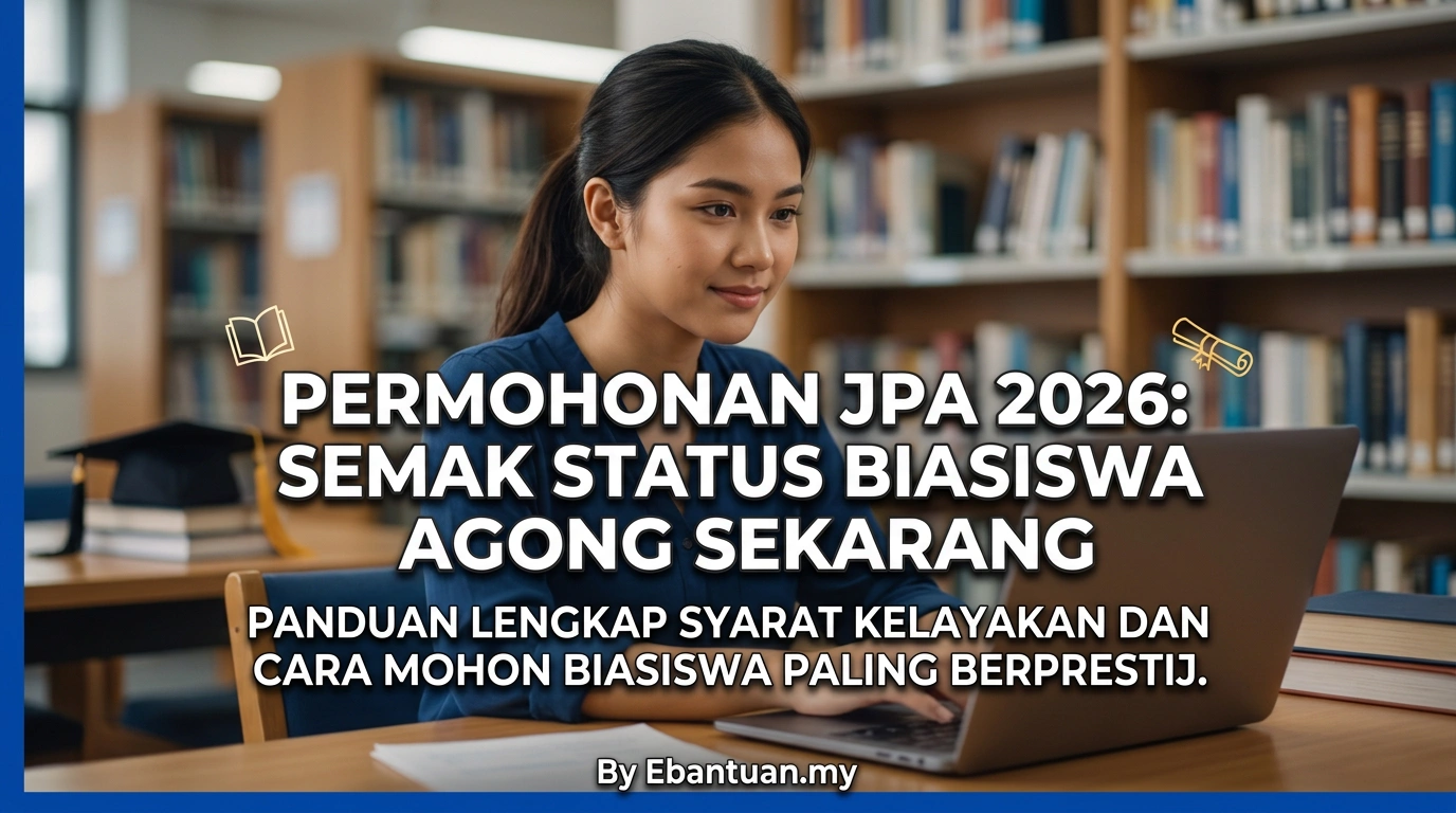 Permohonan JPA 2026: Semak Status Biasiswa Agong Sekarang