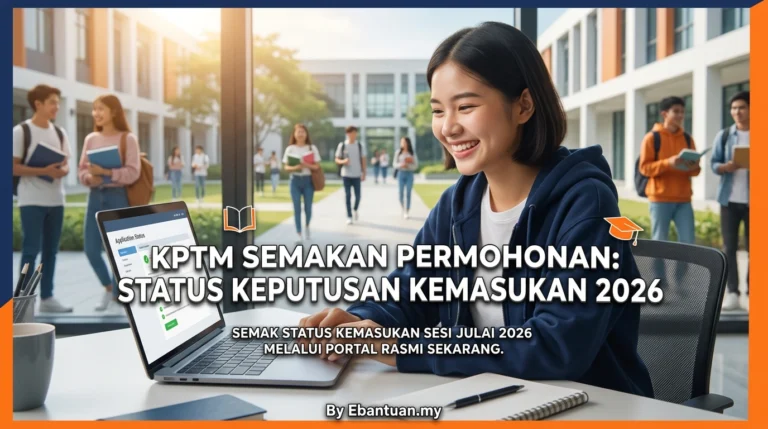 KPTM Semakan Permohonan: Status Keputusan Kemasukan 2026