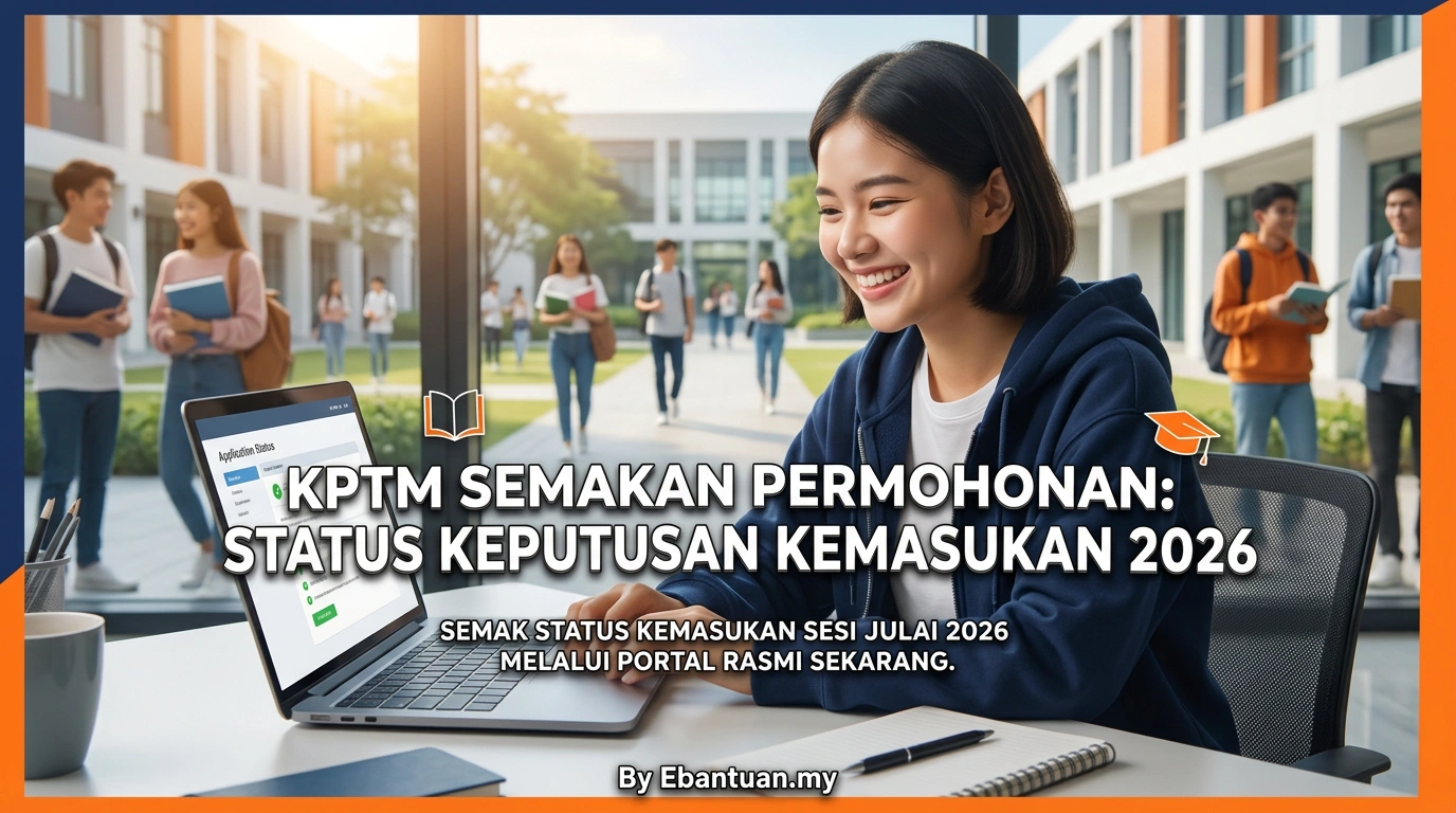 KPTM Semakan Permohonan: Status Keputusan Kemasukan 2026