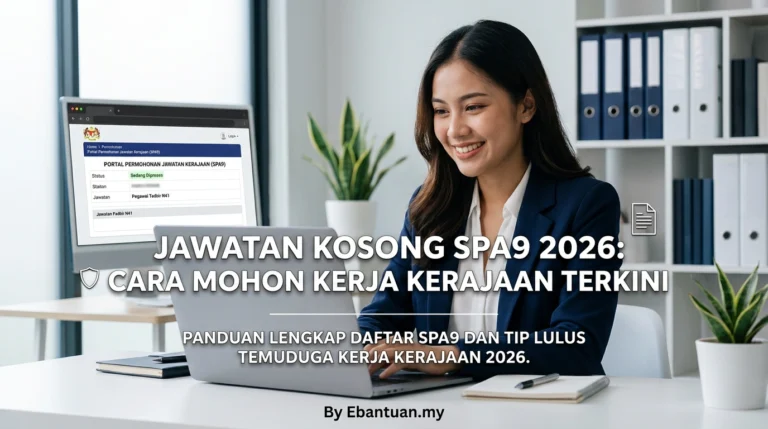 Jawatan Kosong SPA9 2026: Cara Mohon Kerja Kerajaan Terkini