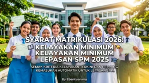 Syarat Matrikulasi 2026: Kelayakan Minimum Lepasan SPM 2025