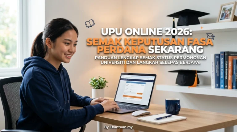 UPU Online 2026: Semak Keputusan Fasa Perdana Sekarang