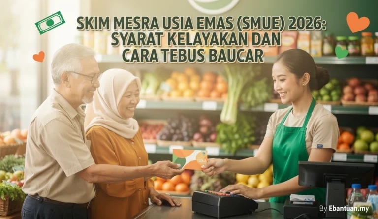 Skim Mesra Usia Emas (SMUE) 2026: Syarat Kelayakan dan Cara Tebus Baucar