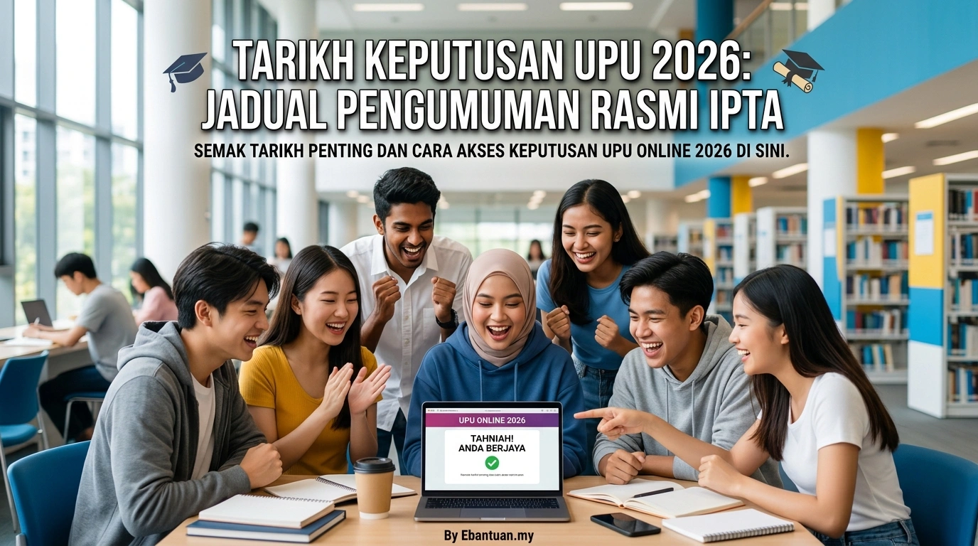 Tarikh Keputusan UPU 2026: Jadual Pengumuman Rasmi IPTA