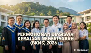 Permohonan Biasiswa Kerajaan Negeri Sabah (BKNS) 2026