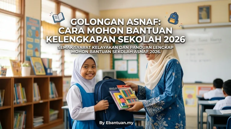 Golongan Asnaf: Cara Mohon Bantuan Kelengkapan Sekolah 2026
