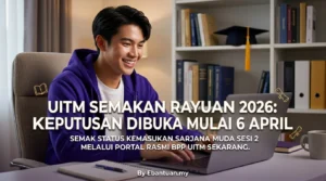 UiTM Semakan Rayuan 2026: Keputusan Dibuka Mulai 6 April