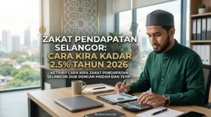 Zakat pendapatan Selangor: Cara kira kadar 2.5% tahun 2026
