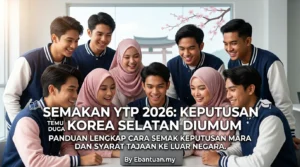 Semakan YTP 2026: Keputusan Temu Duga Korea Selatan Diumum