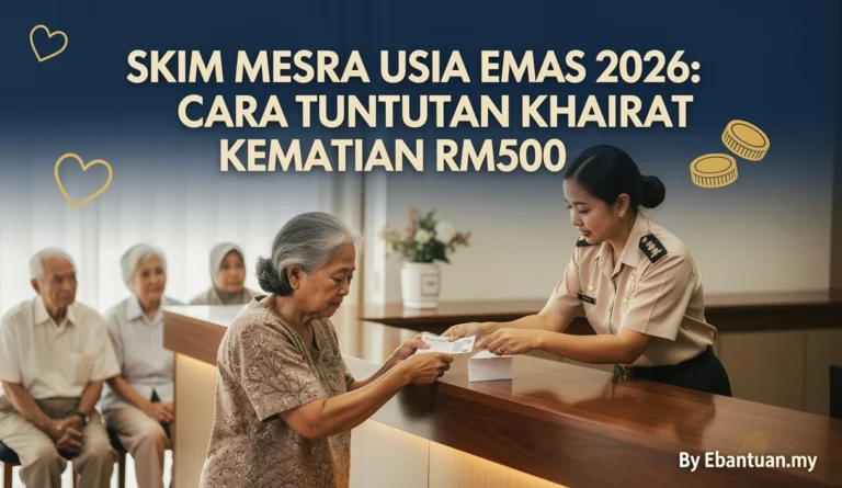 Skim Mesra Usia Emas 2026: Cara Tuntutan Khairat Kematian RM500
