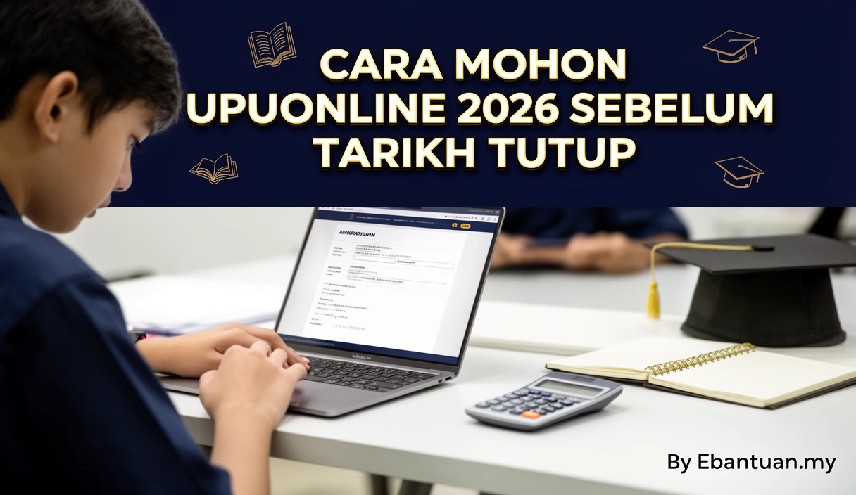 Cara Mohon UPUOnline 2026 Sebelum Tarikh Tutup