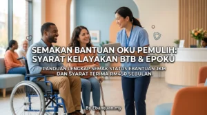 Semakan Bantuan OKU Pemulih: Syarat Kelayakan BTB & EPOKU