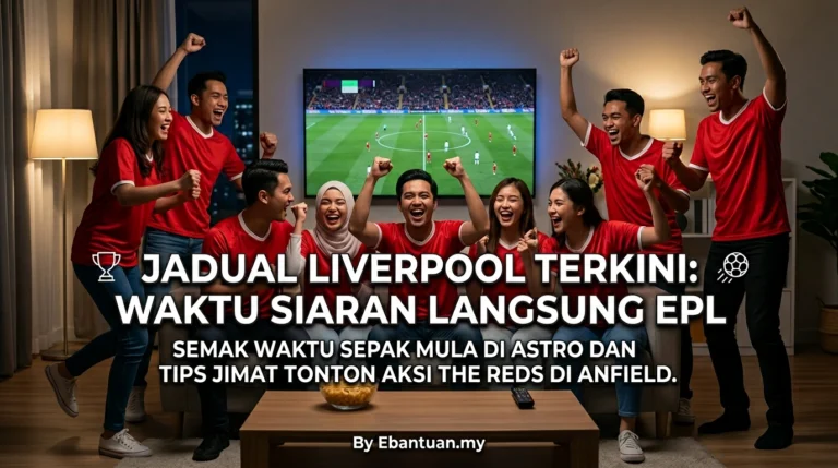 Jadual Liverpool Terkini: Waktu Siaran Langsung EPL