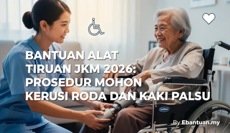 Bantuan Alat Tiruan JKM 2026: Prosedur Mohon Kerusi Roda dan Kaki Palsu
