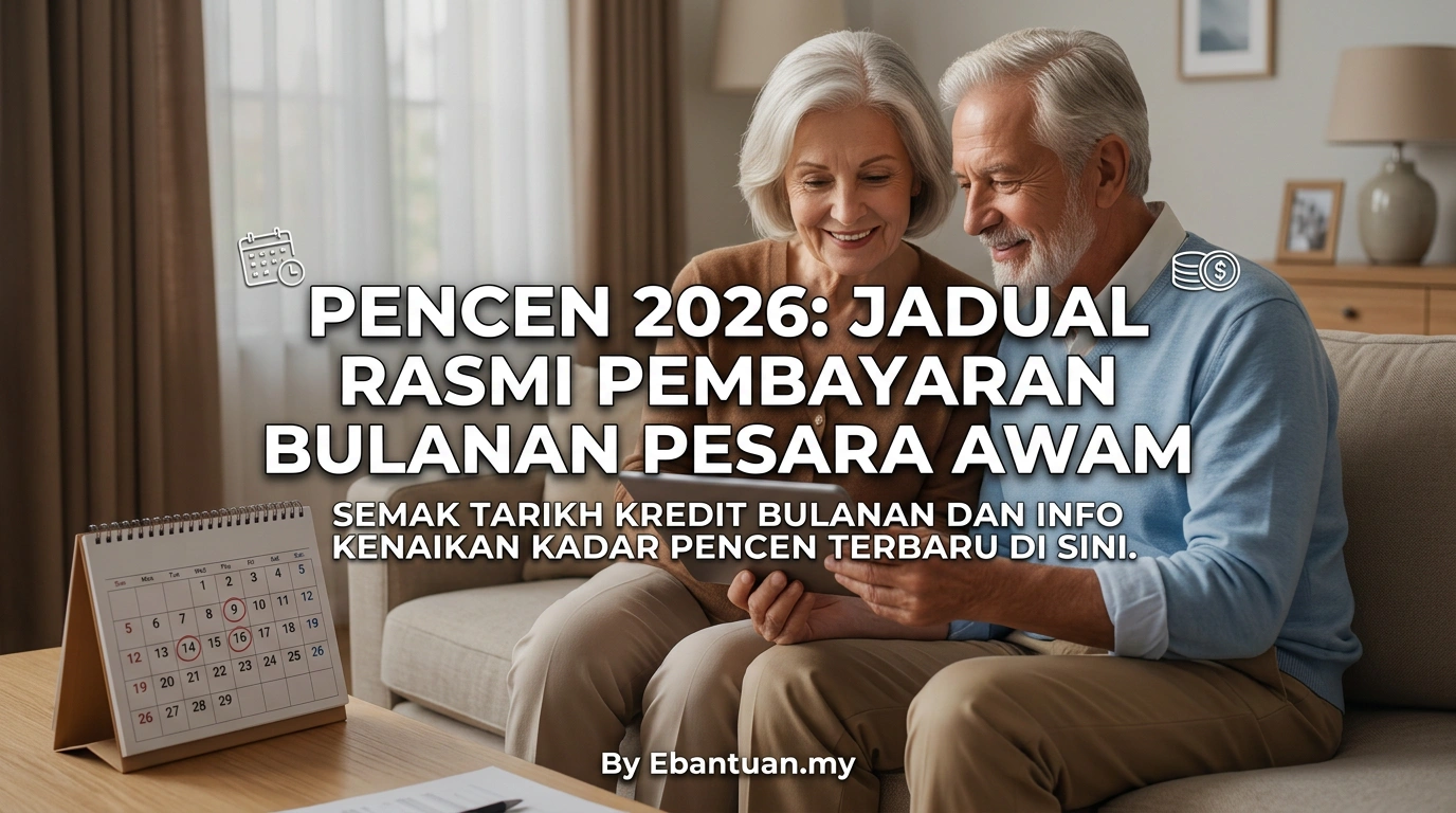 Pencen 2026: Jadual Rasmi Pembayaran Bulanan Pesara Awam