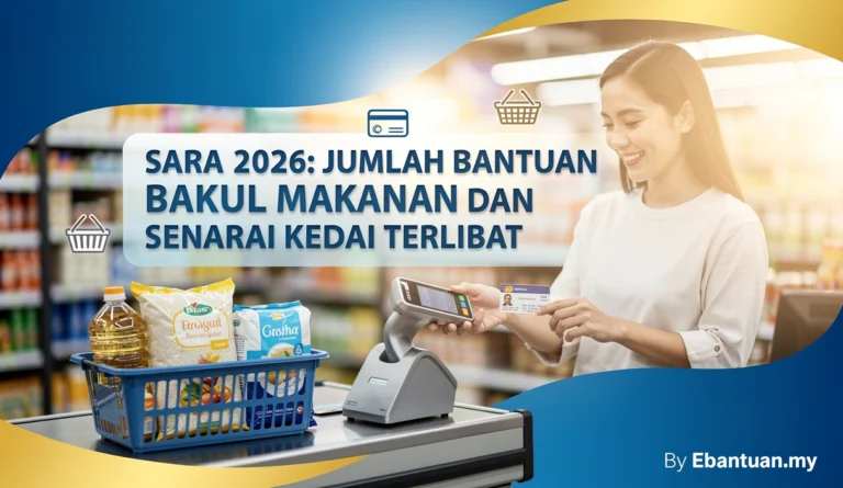 SARA 2026: Jumlah Bantuan Bakul Makanan dan Senarai Kedai Terlibat