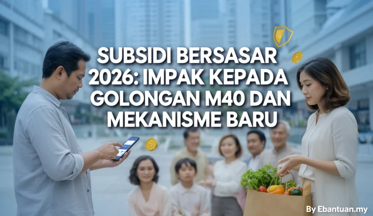 Subsidi Bersasar 2026: Impak Kepada Golongan M40 dan Mekanisme Baru