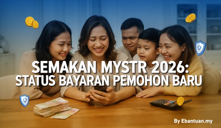 Semakan MySTR 2026: Status Bayaran Pemohon Baru