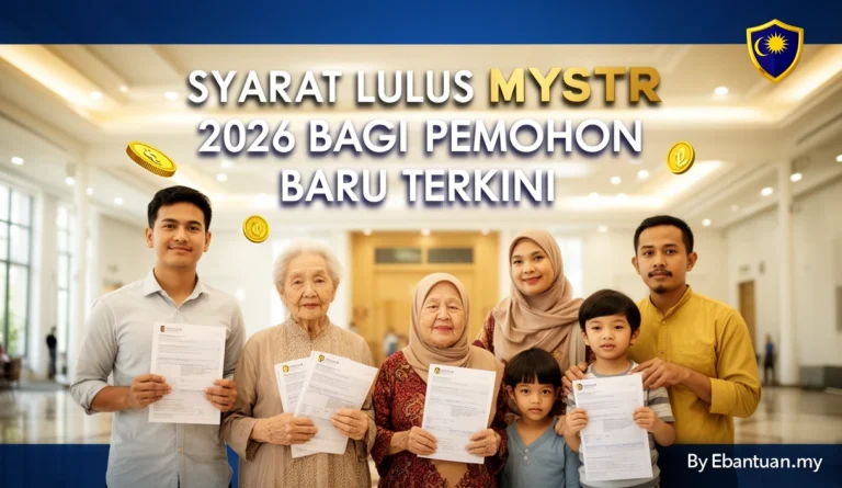 Syarat Lulus MySTR 2026 Bagi Pemohon Baru Terkini