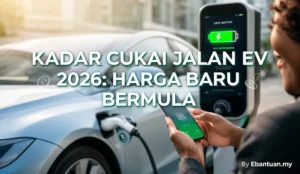 Kadar Cukai Jalan EV 2026: Harga Baru Bermula