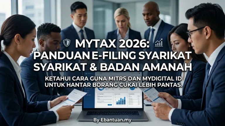 MyTax 2026: Panduan e-Filing Syarikat & Badan Amanah