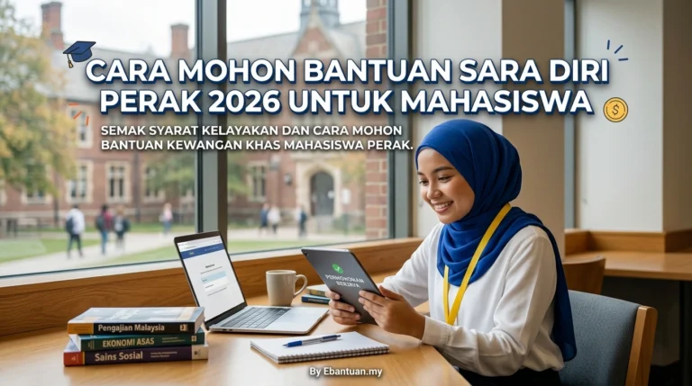 Cara Mohon Bantuan Sara Diri Perak 2026 Untuk Mahasiswa