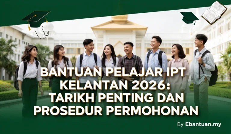 Bantuan Pelajar IPT Kelantan 2026: Tarikh Penting dan Prosedur Permohonan