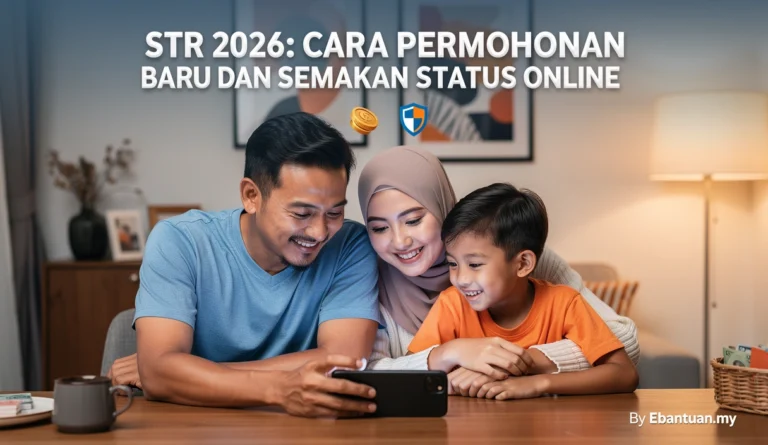 STR 2026: Cara Permohonan Baru dan Semakan Status Online