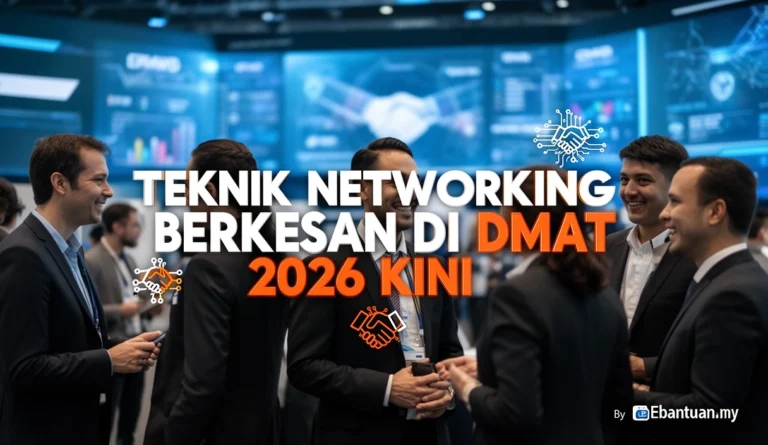 Teknik Networking Berkesan di DMAT 2026 Kini