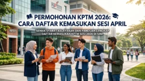 Permohonan KPTM 2026: Cara Daftar Kemasukan Sesi April