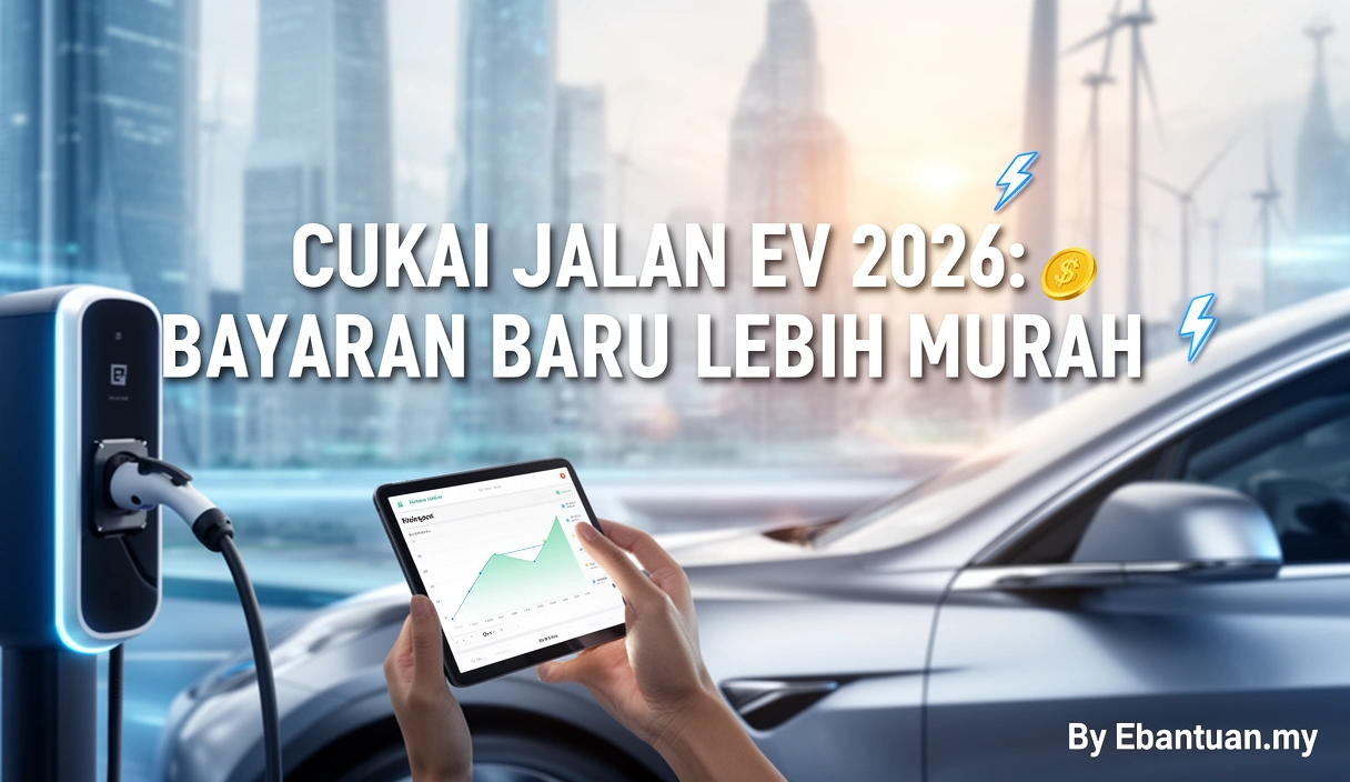 Cukai Jalan EV 2026: Bayaran Baru Lebih Murah