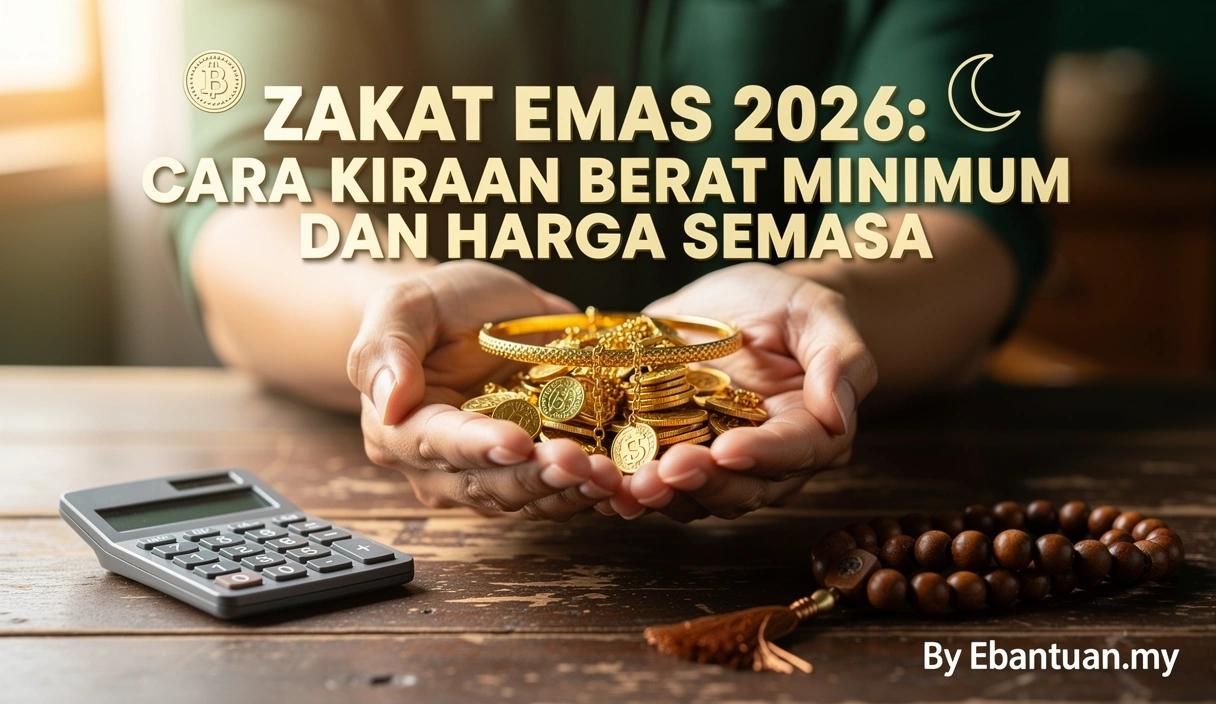 Zakat Emas 2026: Cara Kiraan Berat Minimum dan Harga Semasa